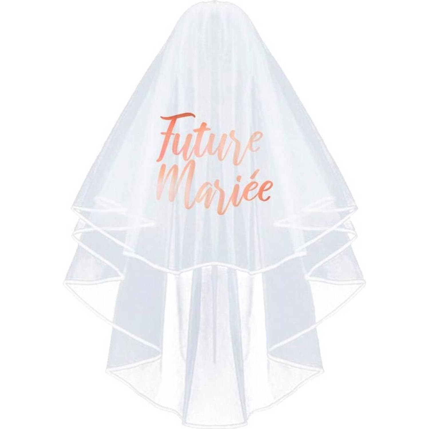 Voile EVJF future mariée