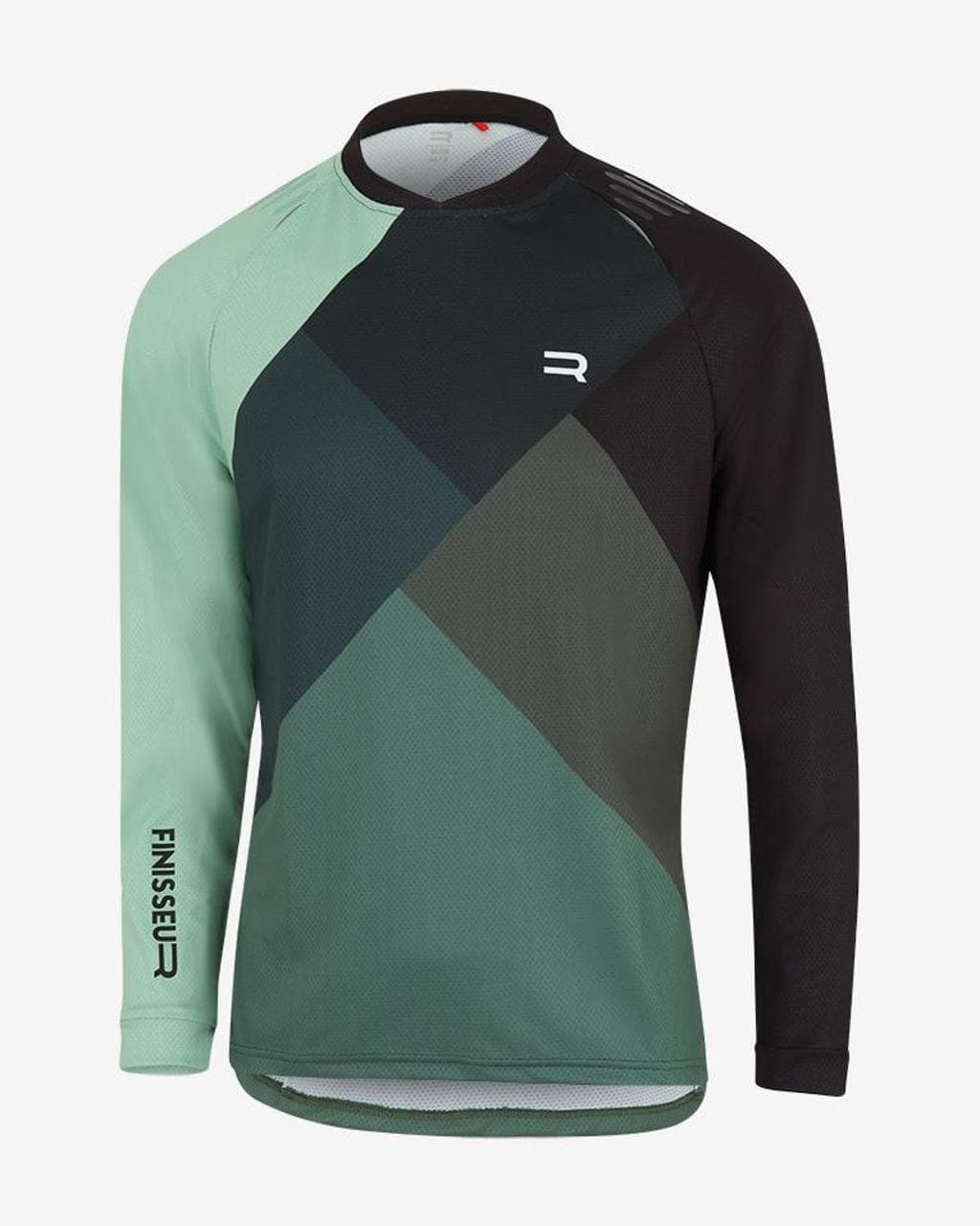 Maillot Finisseur Core VTT Enduro XCross manche longue vert - XS